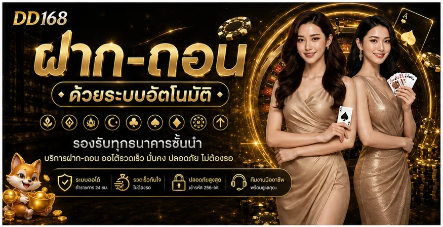 DD168 บาคาร่าออนไลน์ ทางเข้าเล่นและทดลองเล่น